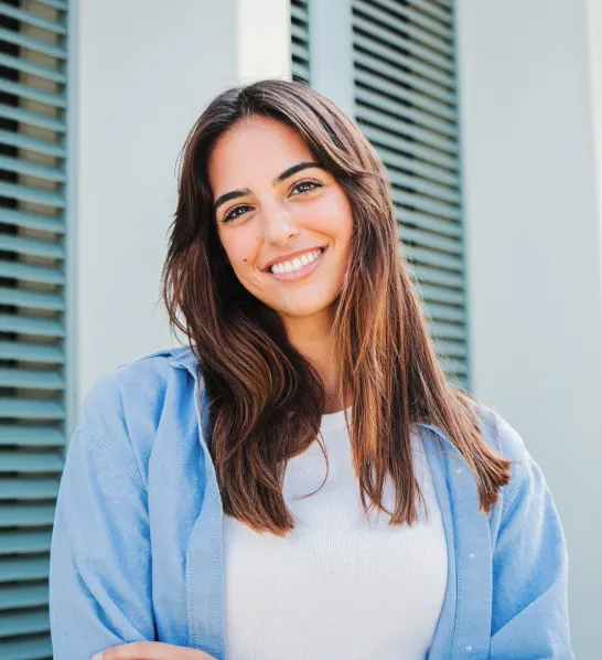 Happy patient smiling after dental treatment at Elite Dental Center in Billings, MT